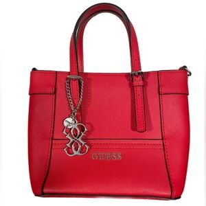 Red Guess Mini Tote